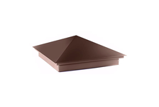 Колпак металлический шоколадно-коричневый RAL8017, 0.45x380x380 мм