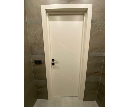 Дверь белый RAL 9003 Scandi S (700 мм, 2000 мм, 40 мм, эмаль) Фотография_4