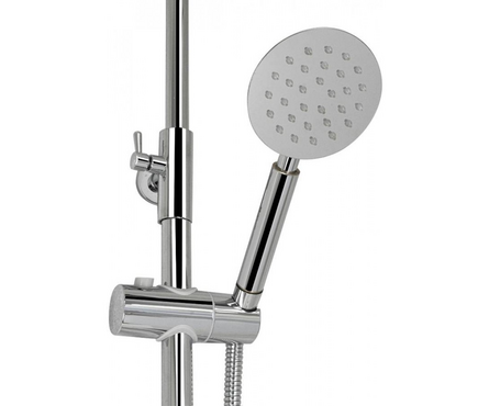 Душевая система (35к.с изл.+лейка 1поз.+душ.шланг+троп.душ) 3087 хром BRIMIX Фотография_2