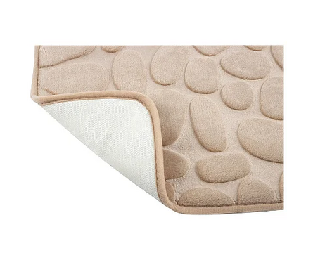 Коврик для ванной 40x60 см Stone бежевый Рыжий кот Фотография_2