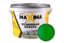 Краска резиновая MAXIMA № 104 Яблоко (зеленый), 11 кг