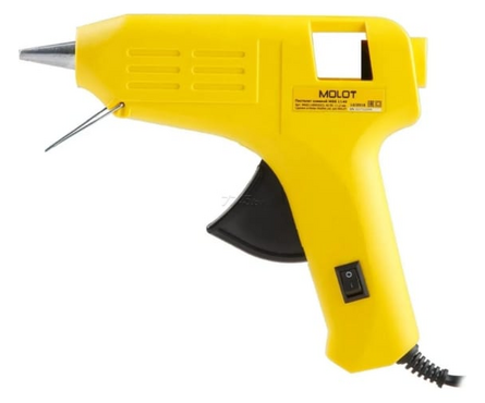Пистолет термоклеевой 11 мм 40 Вт/230 В MGG MOLOT Фотография_1