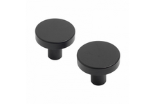 Ручка-кнопка мебельная StahiBuro AP2401 BL матовый черный (2 шт/уп)