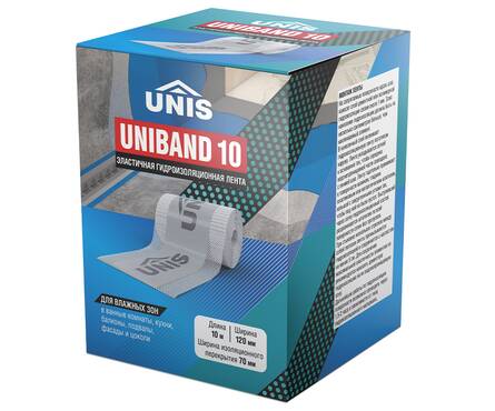 Лента гидроизоляционная ЮНИС UNIBAND 10 м Фотография_1