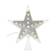 Верхушка Звезда белая ёлочная 17*17 см Мульти, пластик прозрачный Фотография_2