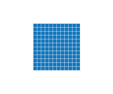 Мозаика Kerama Marazzi Темари 298х298 мм, чип 23х23 мм, ультрамарин Фотография_0