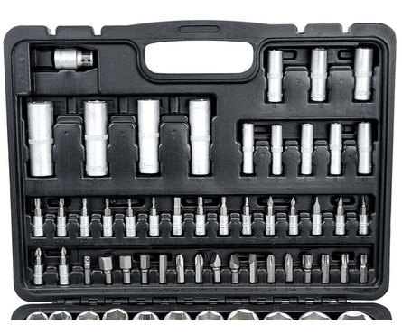 Набор инструментов 94 предметов 1/2 и 1/4 MAXPILER Фотография_2