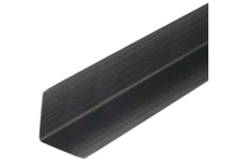 Угол ПВХ 30x30 мм, венге чёрный (2.7 м)