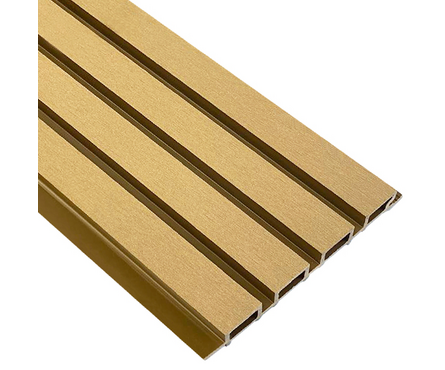 Фасадная реечная панель ДПК ЕasyDecking 219х26х3010 мм, дуб шлиф. Фотография_0
