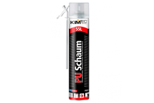 Пена монтажная KIM TEC Pu Schaum 55L, бытовая, всесезонная (750 мл)