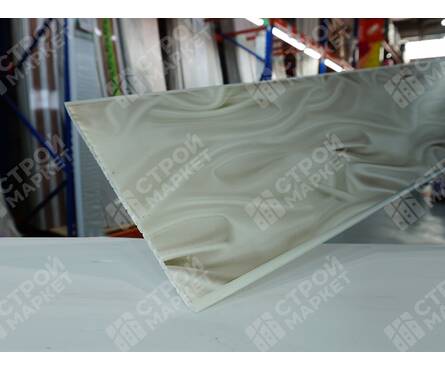 Панель ПВХ Нежный шелк компаньон ПТ №620/1, 250x2700x7.5-10 мм (0.675 м²) Фотография_2