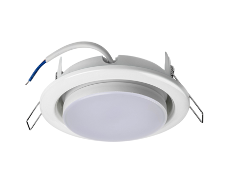 Светильник точечный JazzWay GX53, встраиваемый, белый Фотография_1