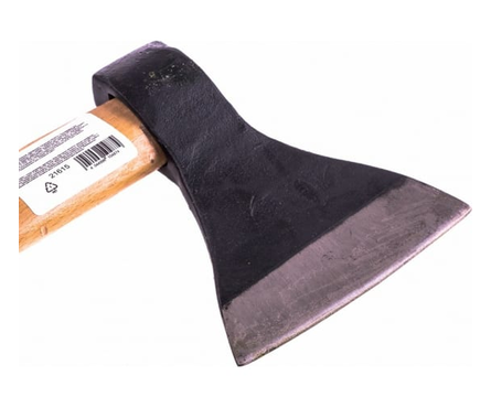 Топор SPARTA 1000 г, деревянная рукоятка Фотография_2