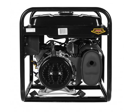 Генератор бензиновый 5.5 кВт 220В бак 22 л ручной стартер DY6500L HUTER Фотография_4