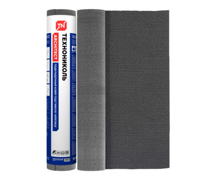 Подкладочный ковер для г/ч ТЕХНОНИКОЛЬ под гибкую черепицу (ХММ) 1 мм мех. фиксации (1х15 м) Фотография_0