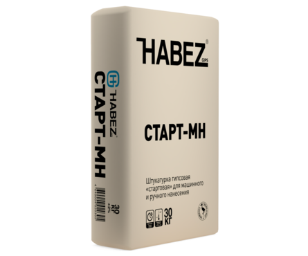 Штукатурка гипсовая HABEZ Старт МН (30 кг) Фотография_0