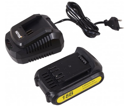 Триммер аккумуляторный 20 В, 7000 об/мин, 1 аккум. 2.0 А*ч GET-20-2Li HUTER Фотография_3