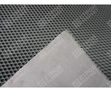 Коврик придверный 68х120 см универсальный Ромб серый ЭВА Фотография_4