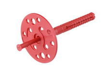 Дюбель для теплоизоляции 10х100 мм с пластиковым гвоздем (100 шт/уп)