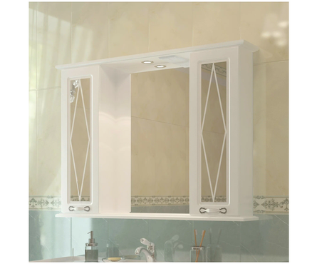 Шкаф-зеркало EvaGold Виктория-100 Фотография_1