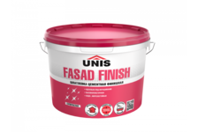 Шпаклевка цементная ЮНИС FASAD FINISH банка 5 кг
