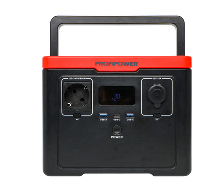 Аккумуляторная портативная электростанция 600 Вт ПЭ-600PRO PROFIPOWER Фотография_0