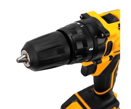 Дрель-шуруповерт DENZEL CDL-12-02BM, 12В, 2 шт Li акк, 2 Ач, 20 Нм Фотография_4