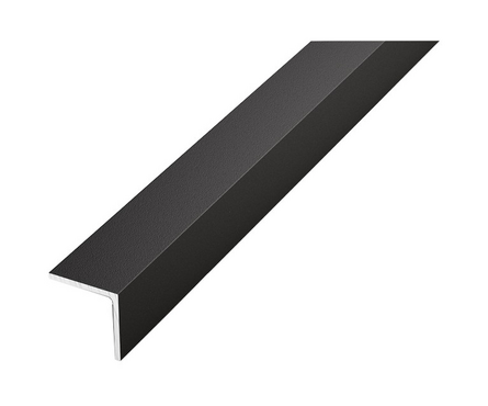 Угол алюминиевый 20х20х1.5 мм 2.7 м черный Фотография_0