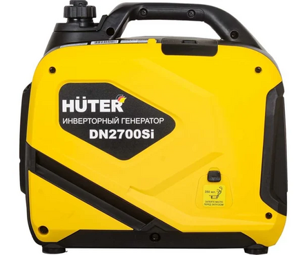 Генератор бензиновый инверторный 2.5 кВт 220 В бак 6 л ручной стартер DN2700Si HUTER Фотография_2