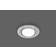 Светильник Feron ДВО-11W GX53 4000К без лампы, со светодиодной подсветкой, хром с прозрачным стеклом Фотография_3
