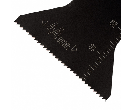 Насадка для МФИ 44х1.4 мм мелкий зуб по металлу и дереву Т-образная BiM DENZEL Фотография_4