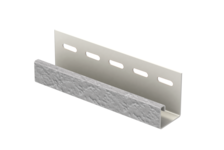 J-планка Клинкер Нордик Стоун-Хаус S-Lock дым 3 м Ю-ПЛАСТ