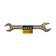 Ключ рожковый гаечный DEXX 17х19 мм, желтый цинк Фотография_0