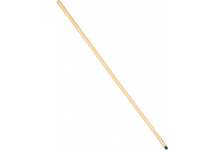 Черенок деревянный для щеток и метел высший сорт D 25 мм 120 см пластиковая резьба