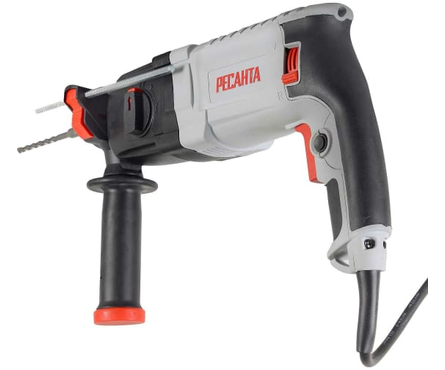 Перфоратор 1000 Вт 5.2 Дж 3-реж, SDS+.кейс П-32-1000К РЕСАНТА Фотография_2