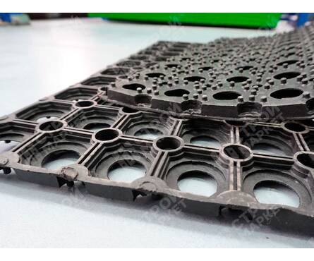 Коврик ячеистый 50х100х1.6 см грязесборный Фотография_3