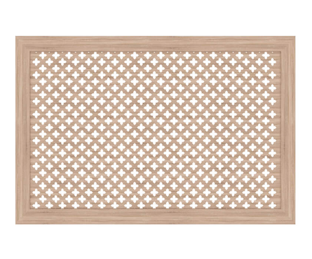 Экран для радиатора Готико Дуб Сонома 900х600 мм STELLA Фотография_0