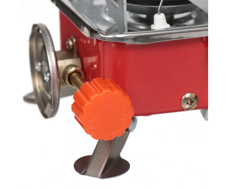 Плита газовая портативная, 1 конфорка для цанговых баллонов, 9.5х6 см Фотография_2