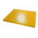 Сотовый поликарбонат CARBOGLASS Кристалл 4 мм, желтый, 12 x 2,1 м Фотография_1