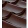 Металлочерепица SteelX Монтеррей Классик 1.18х2.9 м (3.422 м²)  0.45 мм, коричневый (RAL 8017) Фотография_1