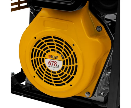 Генератор дизельный 8.5 кВт 230В бак 16 л, электростартер DES-85E DENZEL Фотография_11