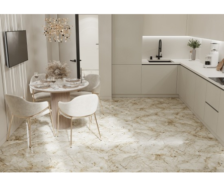 Плитка для пола Mist G Графитовая 418х418х8 мм Березакерамика 1 сорт Фотография_1