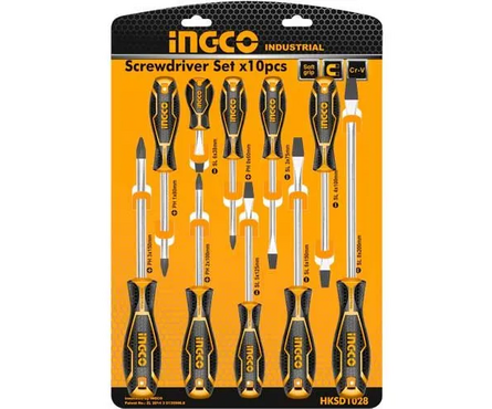 Набор отверток 10 предметов INDUSTRIAL INGCO Фотография_0