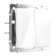 Выключатель в рамку Werkel универсальный 2 клавиши, 250 В, IP20, 10 А, белый Фотография_0