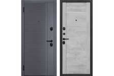 Дверь входная Ferroni Бостон Бетон Снежный Царга, правая, 960х2050 мм
