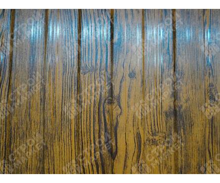 Профлист С-8 (0.4x1200x2000 мм) PRINT Золотой орех Фотография_1