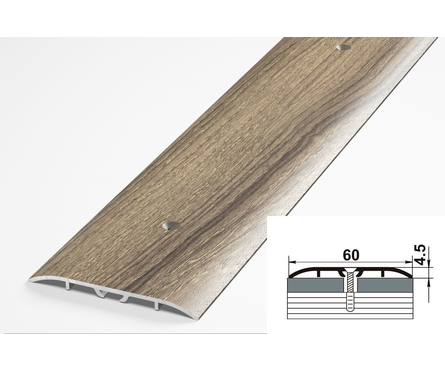 Порог стыкоперекрывающий 60х900 мм дуб английский Фотография_1