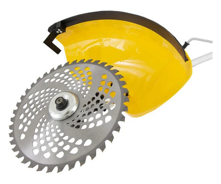 Триммер бензиновый 3 л.с. 4.8 кВт 52 см³ вес 7.6 кг неразъемная штанга DTL-52 DENZEL Фотография_3