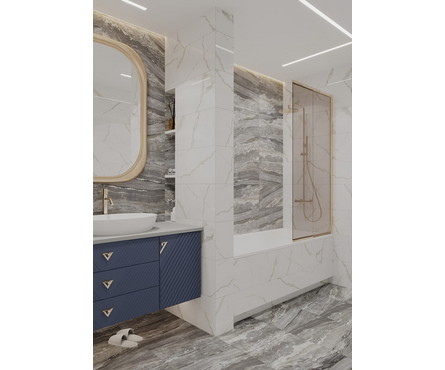 Плитка облицовочная Alinda белая 300х600х9 мм 1-й сорт Фотография_1