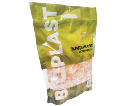 Жидкие обои BioPlast 925 - 1 кг. расход на 3 м2 кол-во воды 5 л Фотография_3